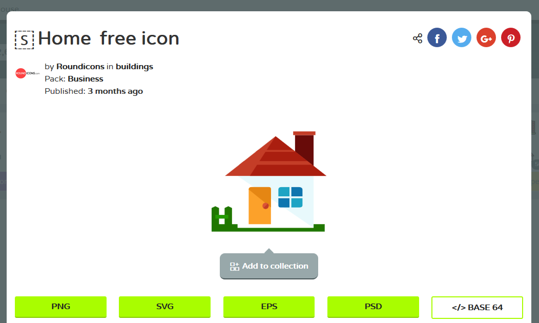 Haus Icon kostenlos